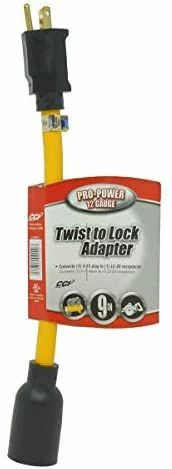 Other 10" Twist-to-Lock 12 Gauge Connector Cord