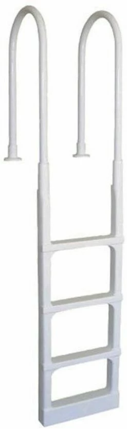 Pro Series Deck Ladder -swimming pool supplies shop 15111 main access pro series deck ladder white