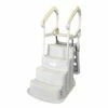 Elegant Above Ground Pool Steps -swimming pool supplies shop 15386 innovaplas elegant step with handrails white