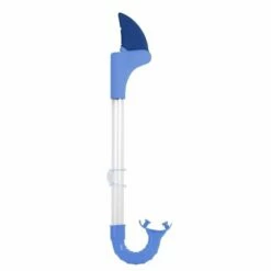 Ocean Blue Shark Snorkel -swimming pool supplies shop 170143 bling2o ocean blue shark snorkel white 2