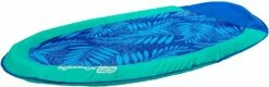 Spring Float Inflatable Pool Lounger With Hyper-Flate Valve - Patterned