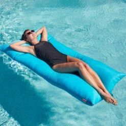 Maui Float - Blue Marine Stripe 11 Maui Float - Blue Marine Stripe -swimming pool supplies shop 170470bigjoe maui float2