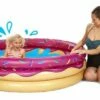 Frosted Donut Inflatable Lil' Pool -swimming pool supplies shop 170495 big mouth inc frosted donut lil pool white