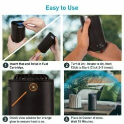 Thermacell Patio Shield Mosquito Repeller - Graphite -swimming pool supplies shop 170506 thermacell patio shield mosquito repeller graphite5