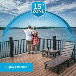 Thermacell Patio Shield Mosquito Repeller - Graphite -swimming pool supplies shop 170506 thermacell patio shield mosquito repeller graphite6