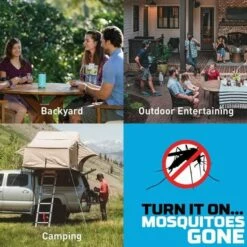 Thermacell Patio Shield Mosquito Repeller - Graphite -swimming pool supplies shop 170506 thermacell patio shield mosquito repeller graphite9