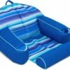 Lazy Lounger - Blurred Blue -swimming pool supplies shop 170643 big joe lazy lounger blurred blue white