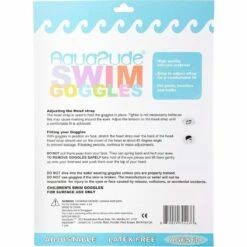 Multicolor Goggles - 3-Pack - Assorted Colors -swimming pool supplies shop aqua2ude swim goggles 3 pack 2 1