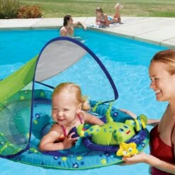 Baby Spring Float Activity Center - Octopus -swimming pool supplies shop download 9