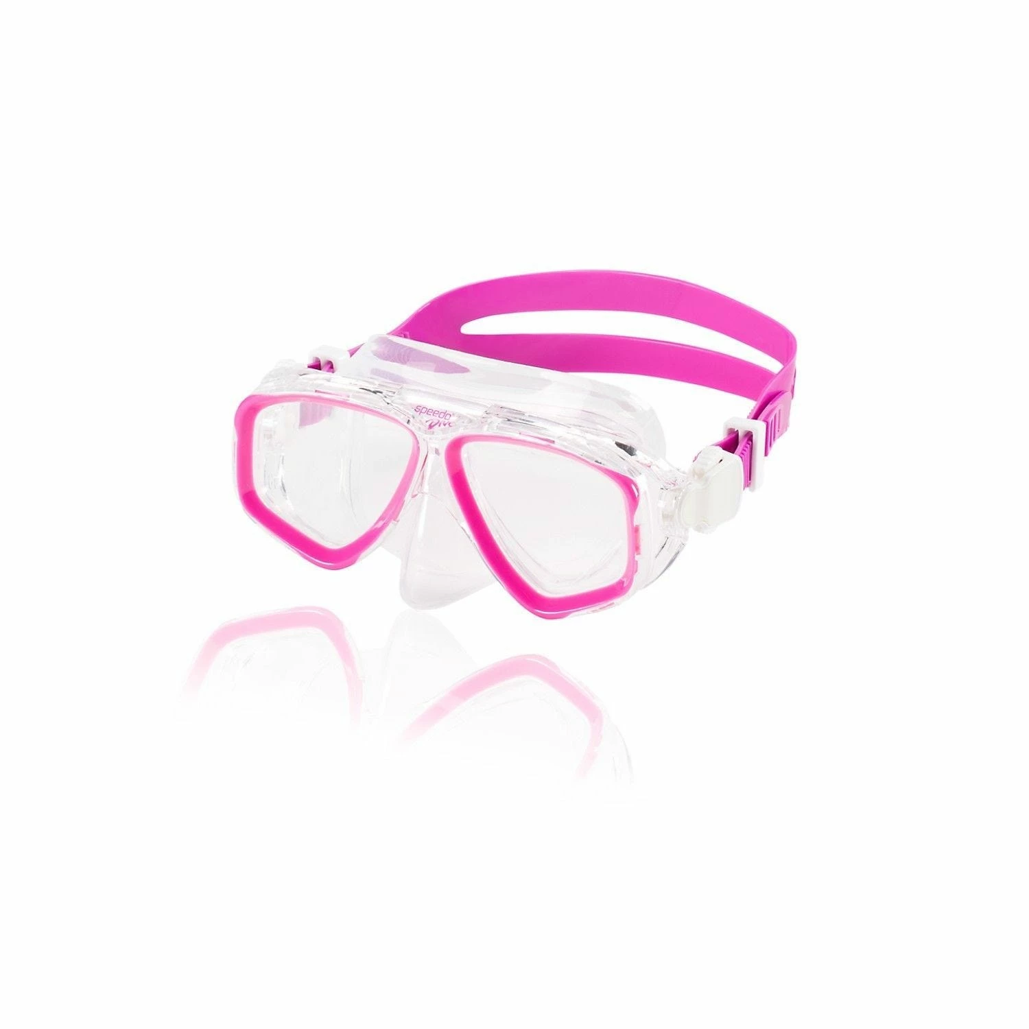 Speedo Jr. Adventure Swim Mask - Pink Frost