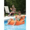 Aruba Inflatable Lounge Chair - Orange -swimming pool supplies shop httpss3.us east 2.amazonaws.comwatsons cincinnatipoolpools miscpool accessories117995 ocean blue water products aruba inflatable lounge chair orange lifestyle