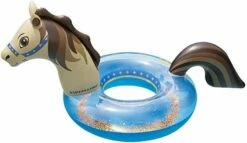Hobby Horse Glitter Inflatable Pool Ring