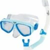 Speedo Adult Adventure Mask Snorkel Set - Blue / Grey -swimming pool supplies shop speedo adult adventure mask snorkel set blue grey